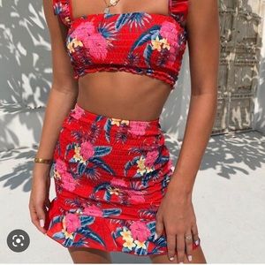 Tiger Mist Pansy 2 piece set!